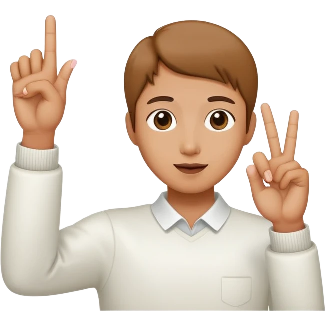 korean finger heart gesture emoji