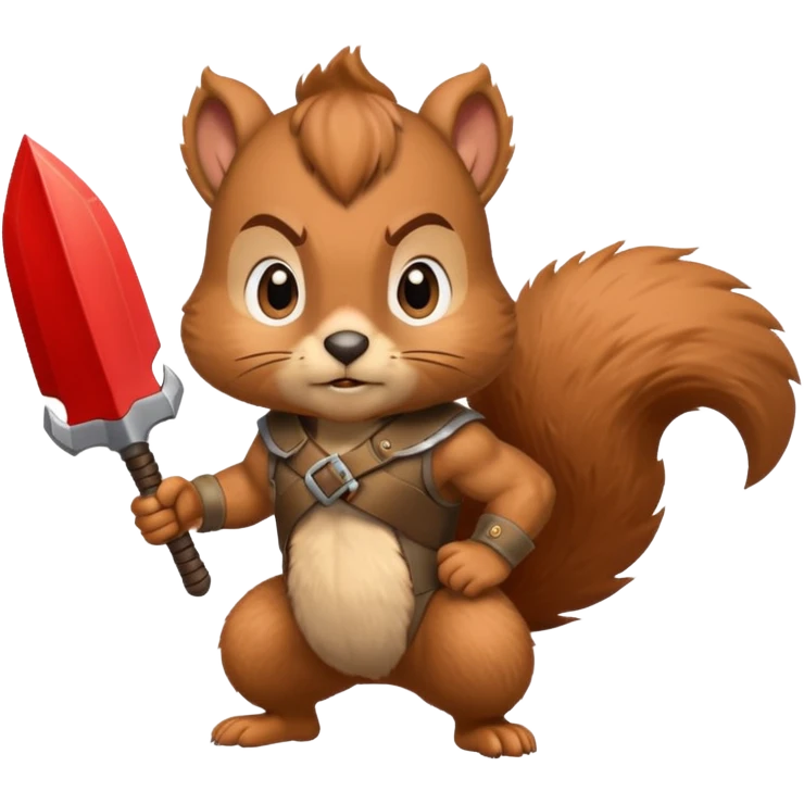 squirrel Figthers  emoji