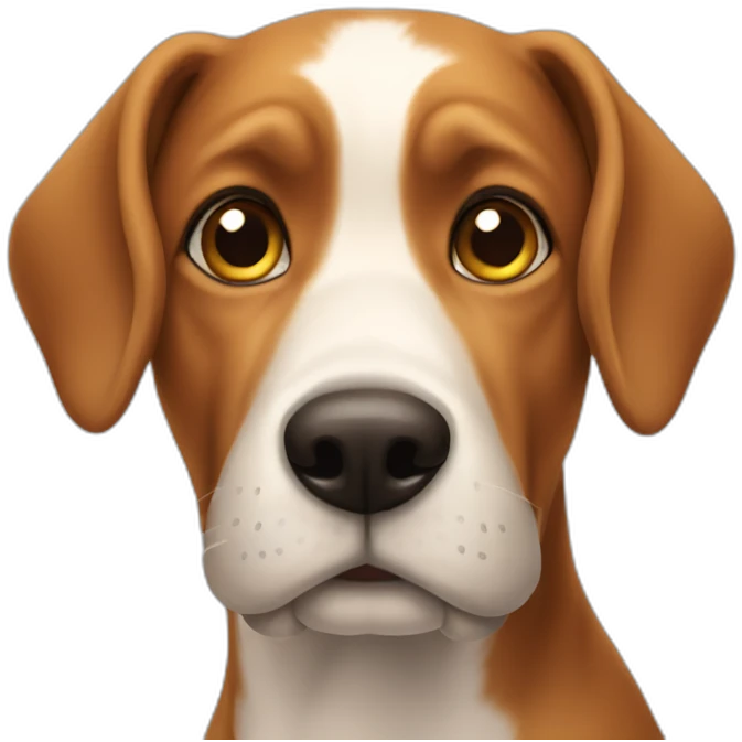 Nosy dog emoji