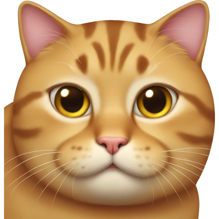 Fat cat emoji