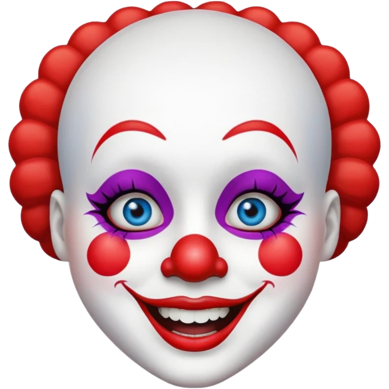 cara de payaso emoji