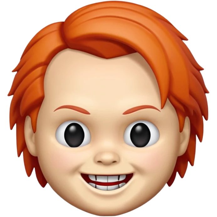 Un emojin de chuky emoji