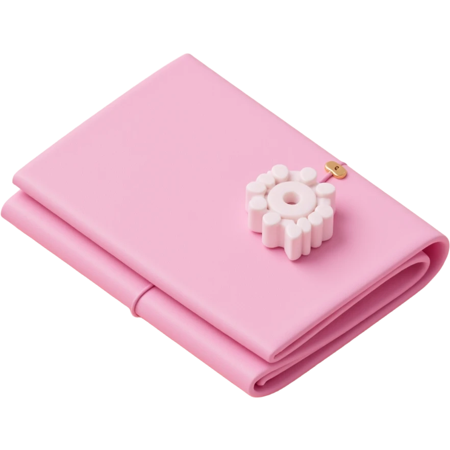 pink passport emoji