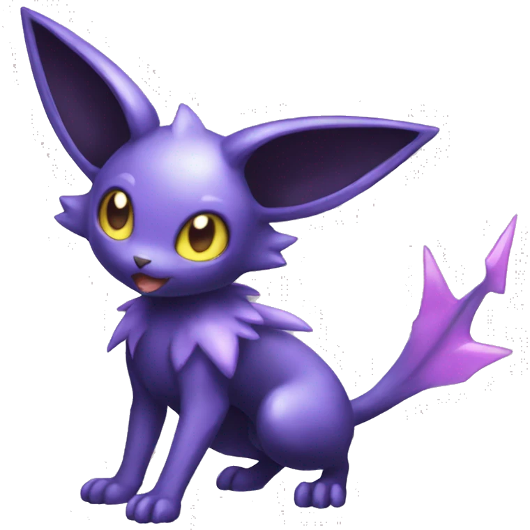 Shiny Dark Noibat-Espeon-fusion-hybrid full body emoji