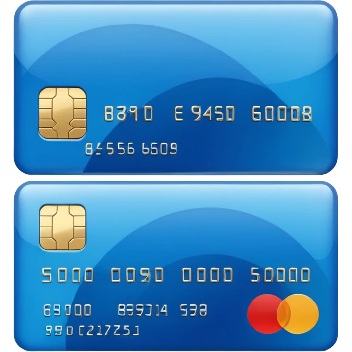 Банковская карта emoji