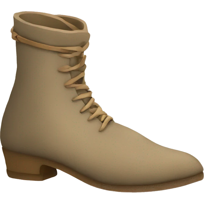 Suede Leather Medieval Shoes emoji