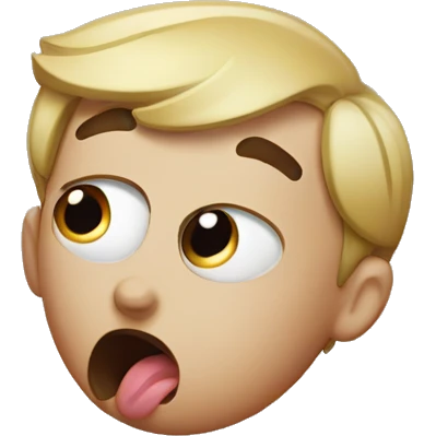 confused with tongue out emoji