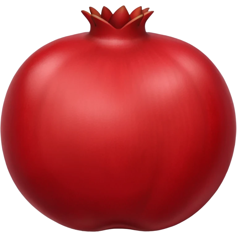 A pomegranate emoji