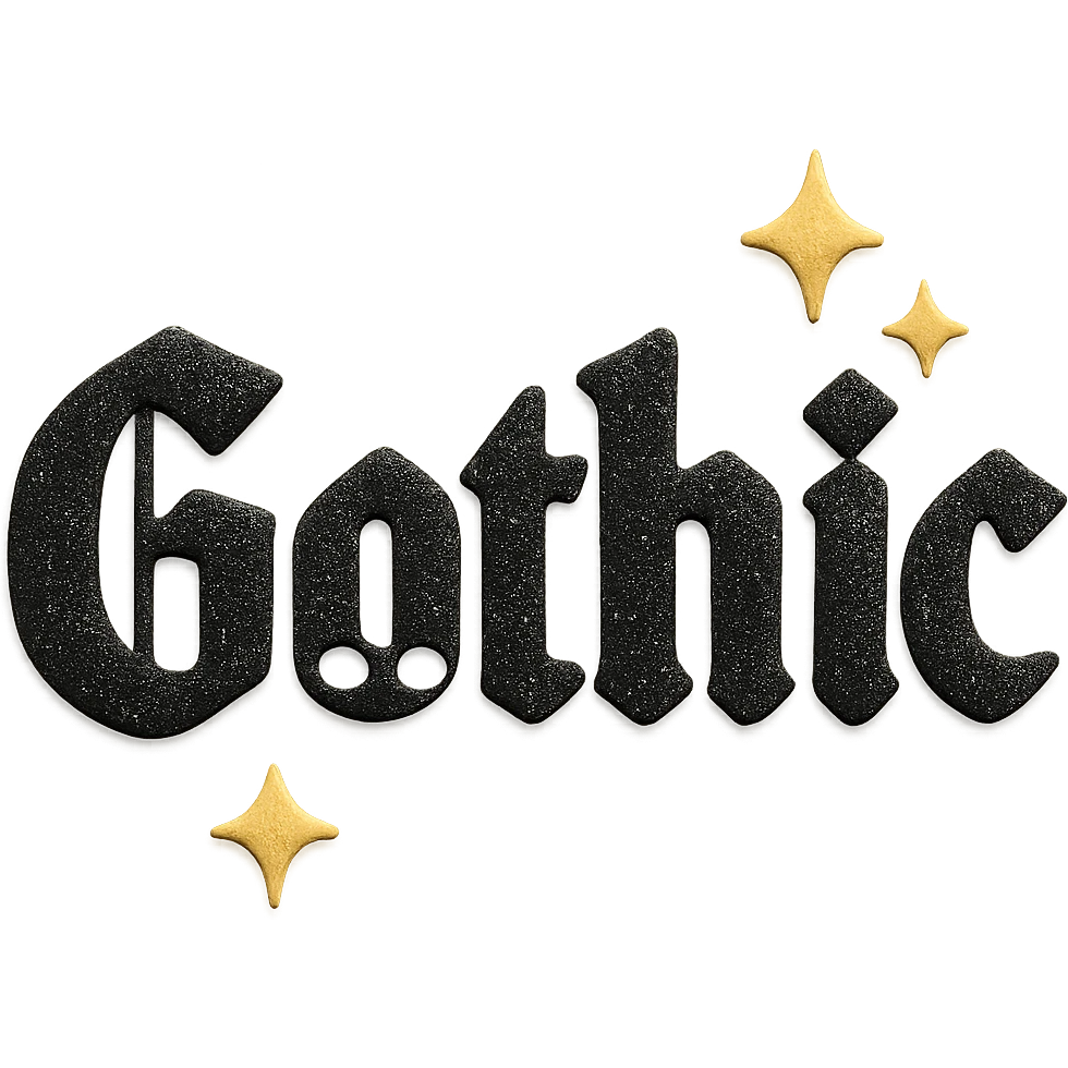 Add sparkling glitter and shimmer to the black text, keep the 3D paper-craft effect, kawaii style, no outline, transparent background. emoji