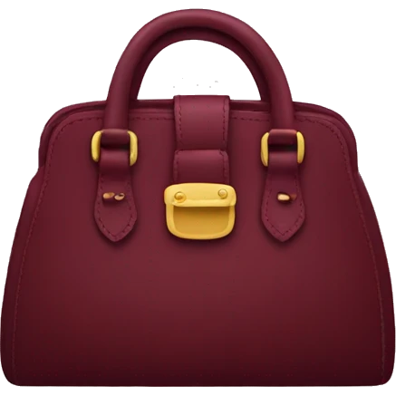 maroon purse emoji