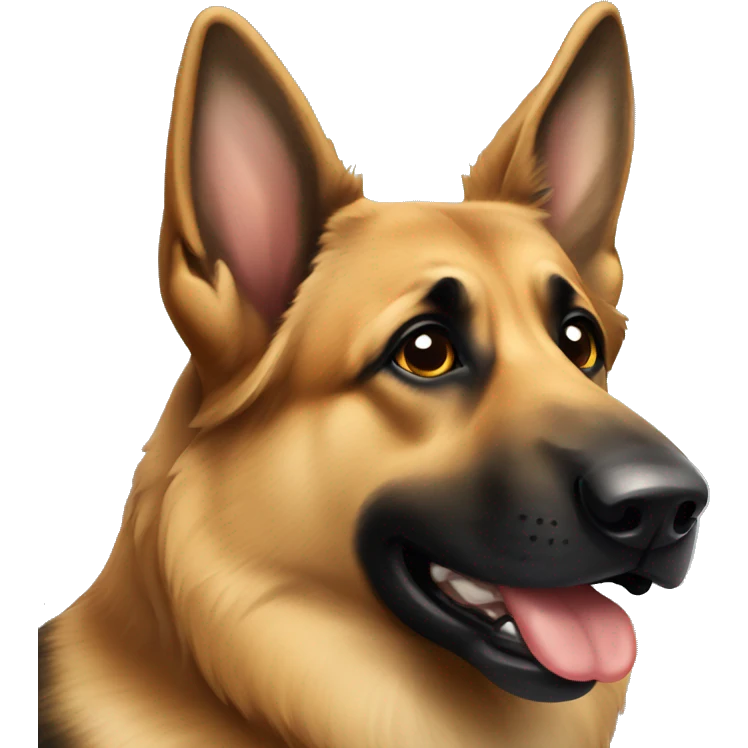 German shepherd emoji
