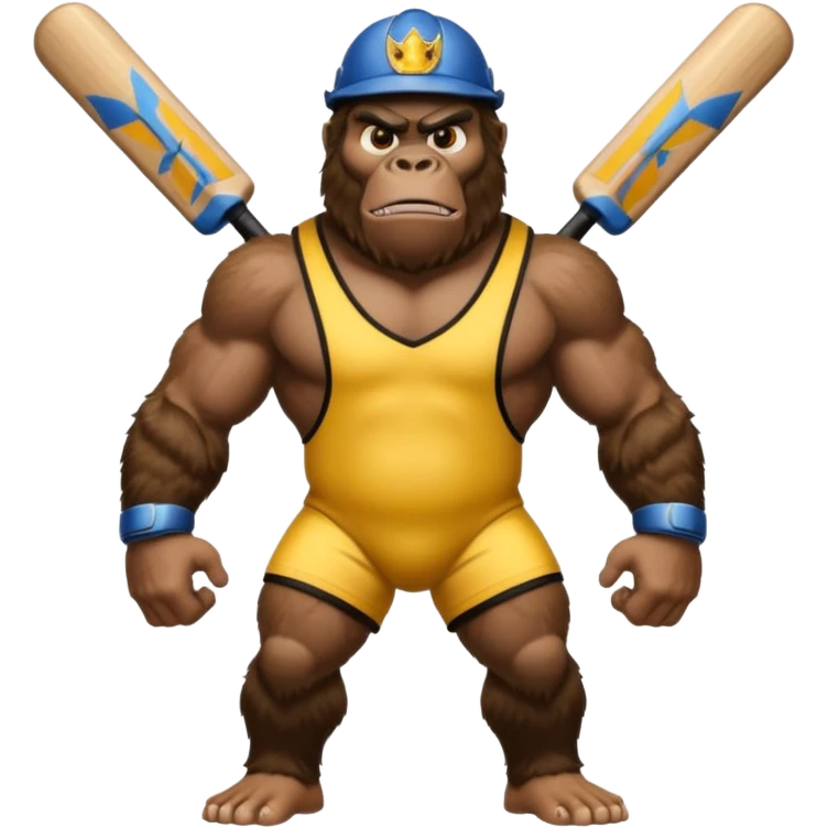 king kong cricket dress emoji