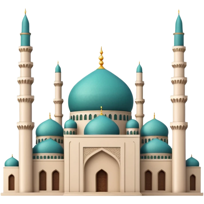 مسجد با دوتا دسته emoji