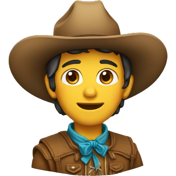 Vaquero joven  emoji