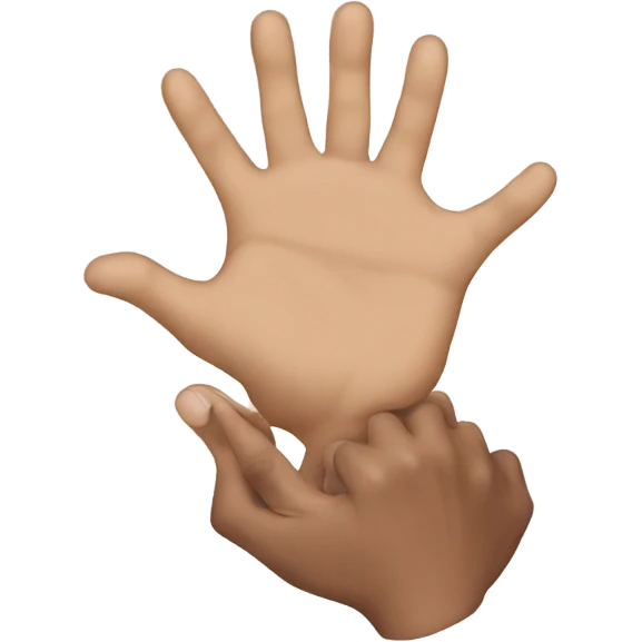 grabbing hand emoji