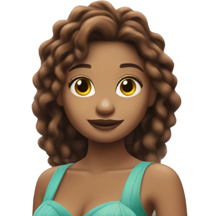 Halle Bailey As Ariel  emoji