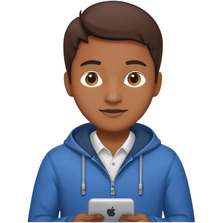 software engineer, casual wear, very slightly brown skinned emoji