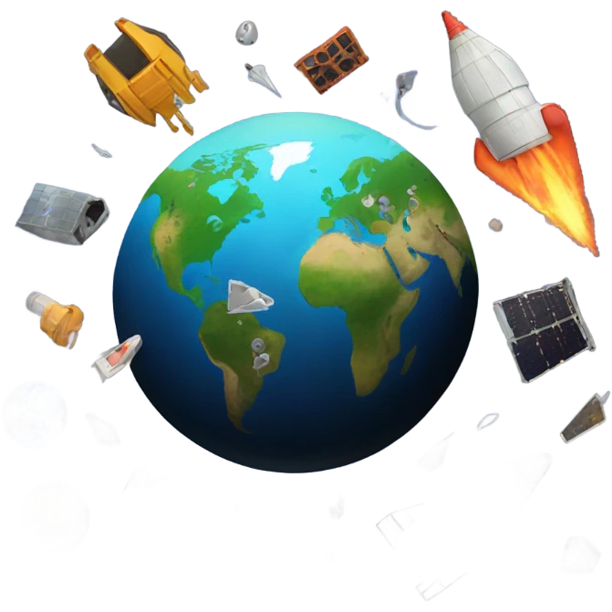space trash emoji