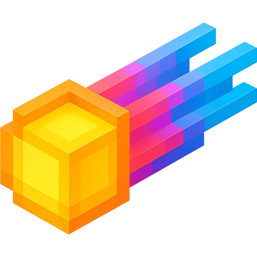 светящиеся комета, no background emoji