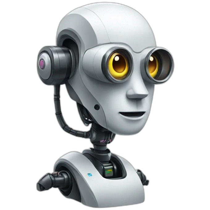 intelligent robot emoji