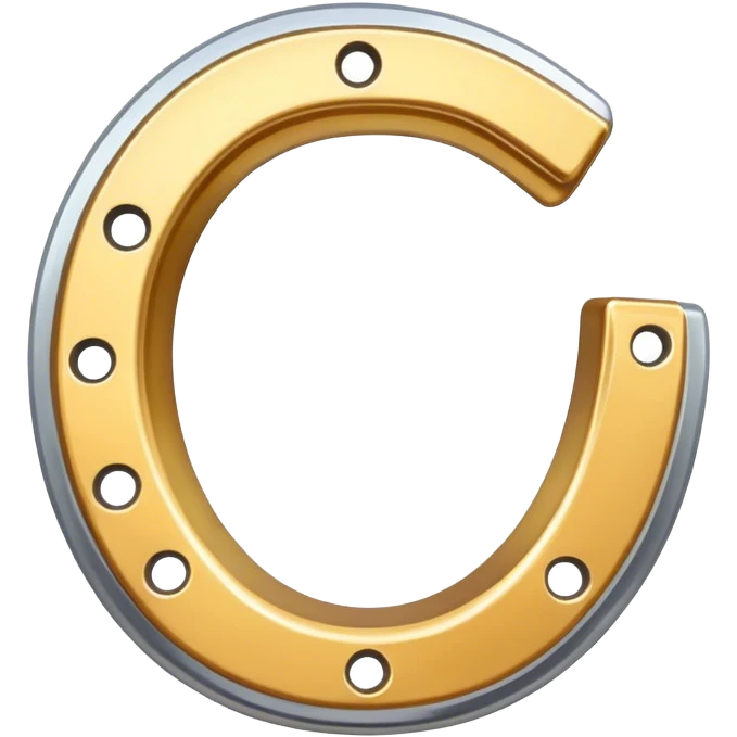 Horse shoe emoji