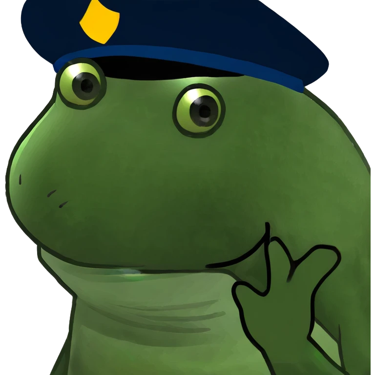 funny frog emoji
