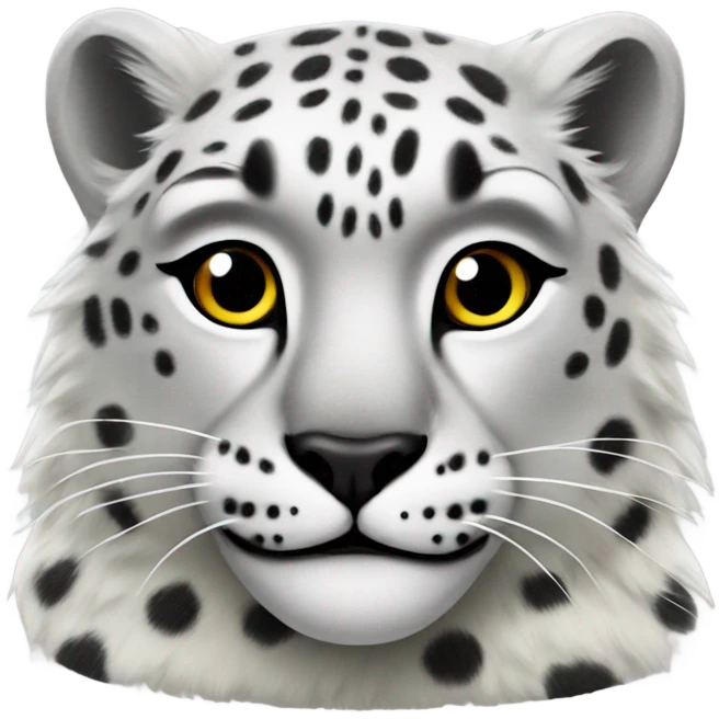 Snow leopard  emoji