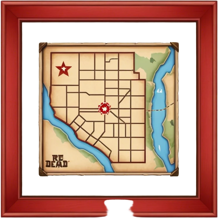 red dead redemption map icon emoji