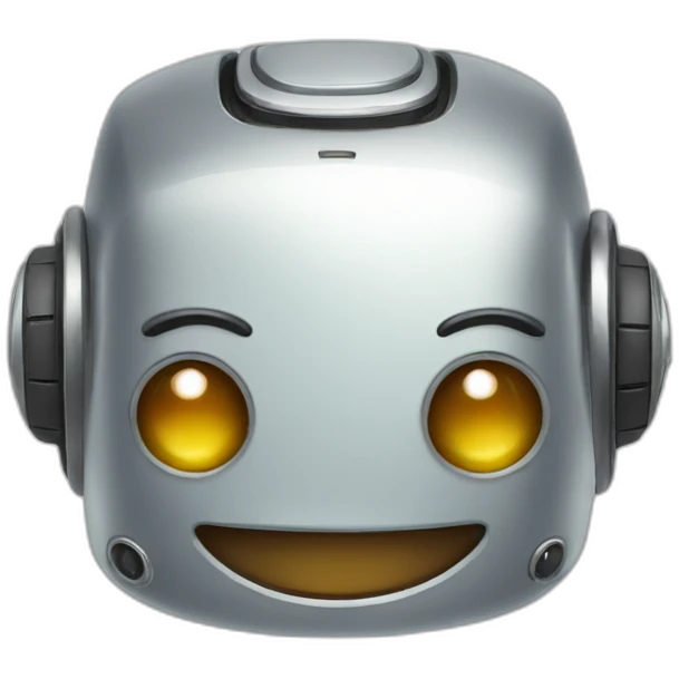 happy robot emoji