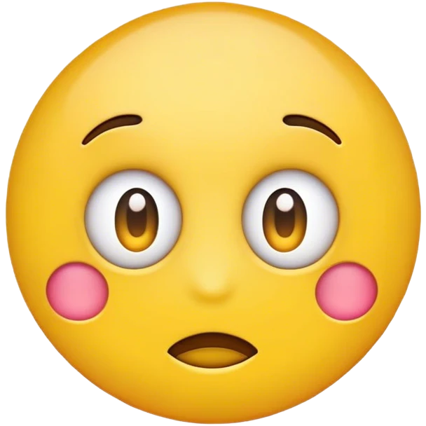 Round yellow emoji with eye rolling emoji