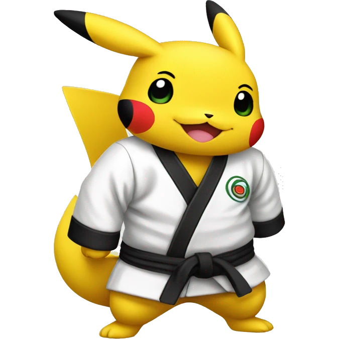 pokemon in jujitsu gi  emoji
