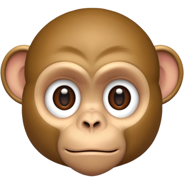 monkey thinking emoji