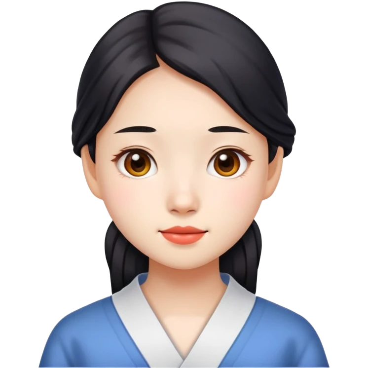 Chinese student girl emoji