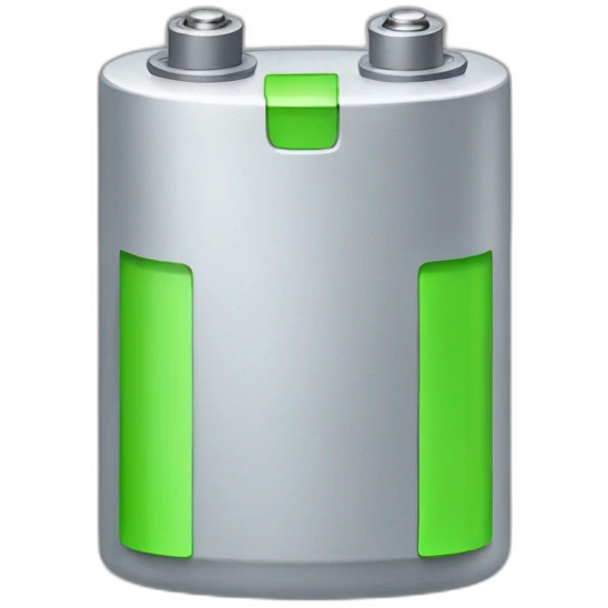 Full charged battery emoji