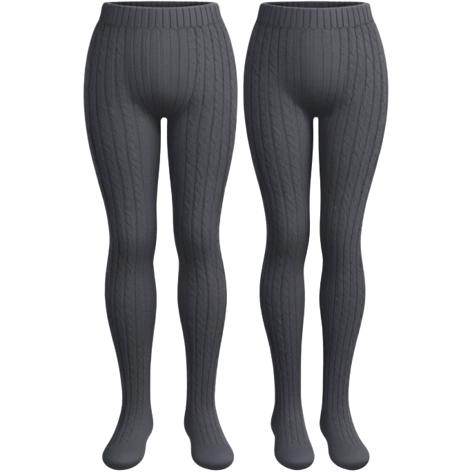 Pair of wool tights for winter emoji