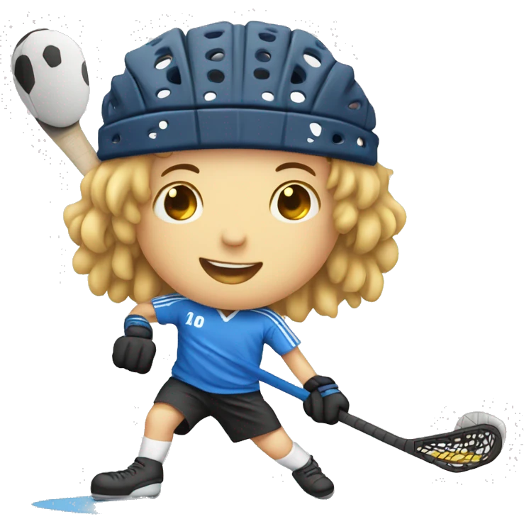 Floorball  emoji