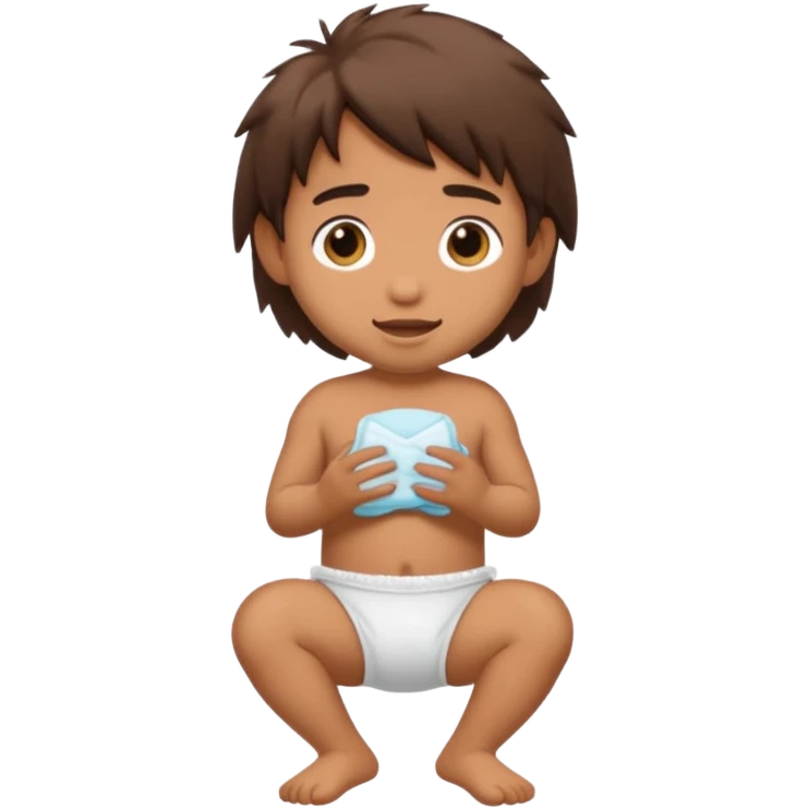 Mowgli disposable diaper emoji