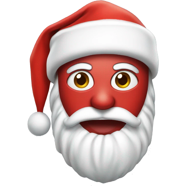 spiderman with a santa hat on emoji