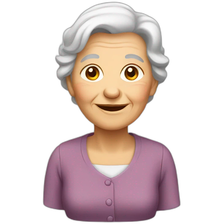 Old Lady emoji