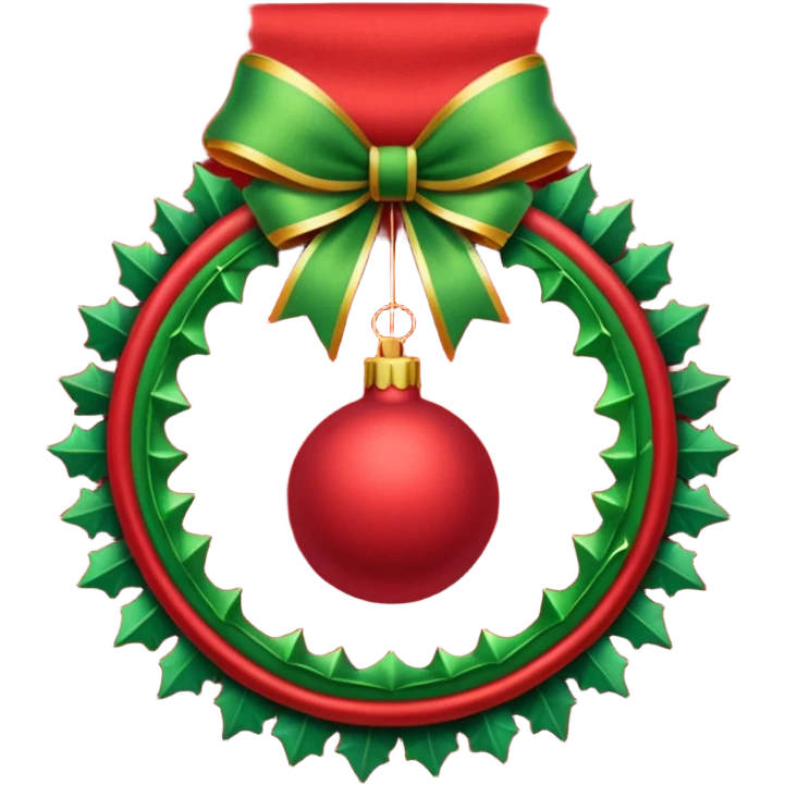 Christmas banner emoji