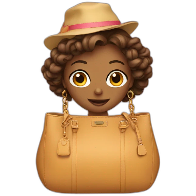 Lady bag emoji