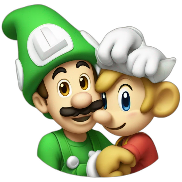 Luigi et mickey emoji