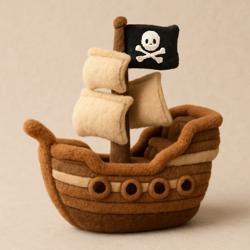 pirate ship emoji