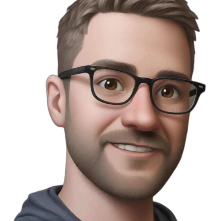 bearded boy with glasses emoji
