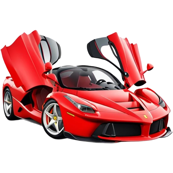 Ferrari LaFerrari - Ferrari (Model Year: 2022) (Iconic colour: Red) emoji