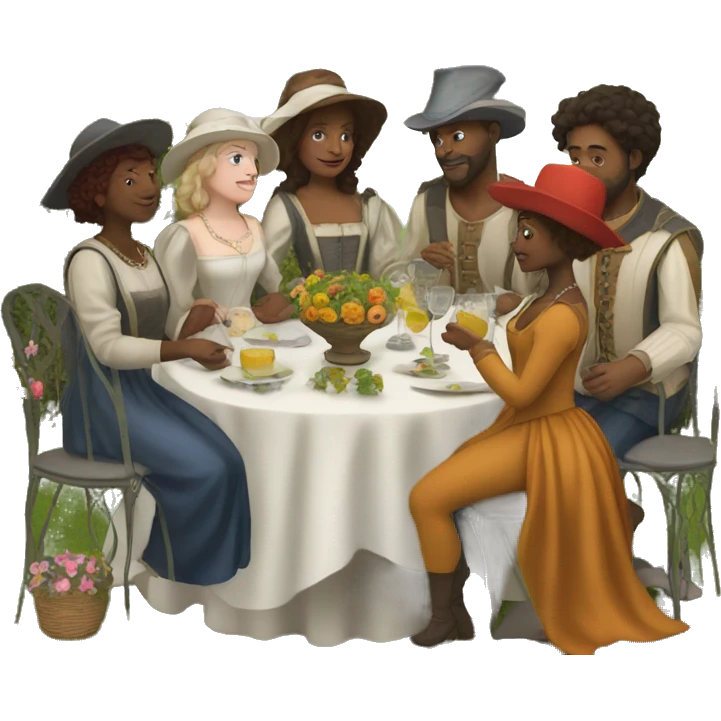 Renaissance Garden Party emoji
