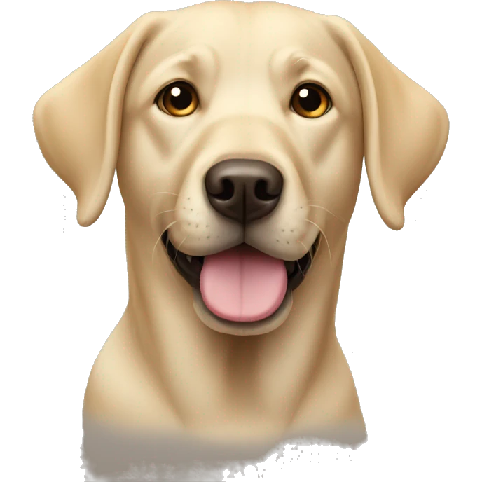 Labrador  emoji