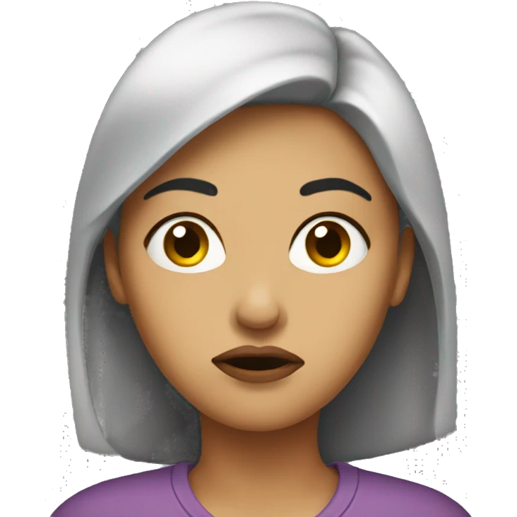 woman pouting emoji