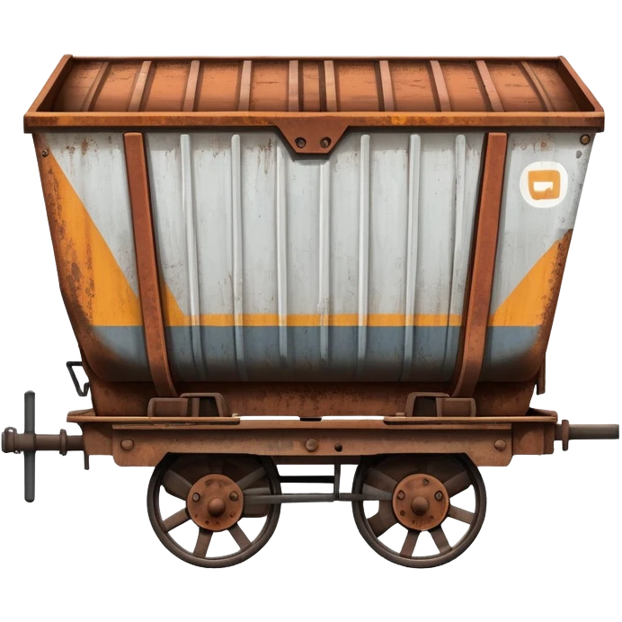 freight gondola wagon emoji