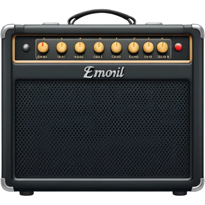 electric guitar amplifier emoji